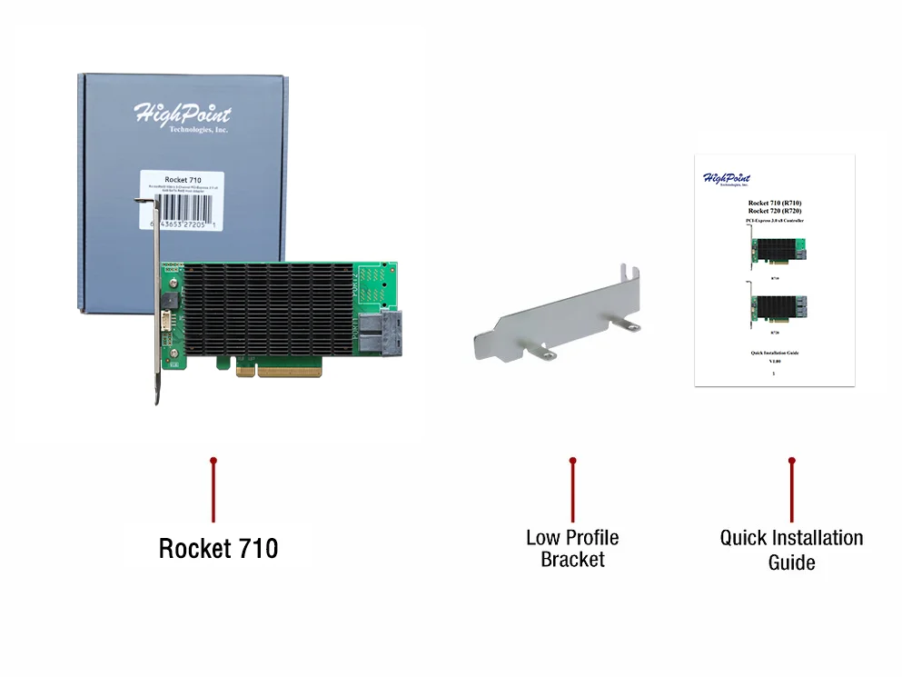 Rocket710_kit contents
