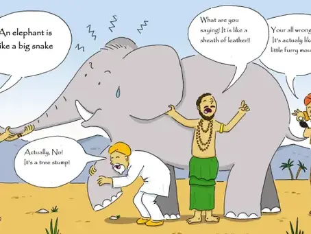 4 Blind Men and an Elephant