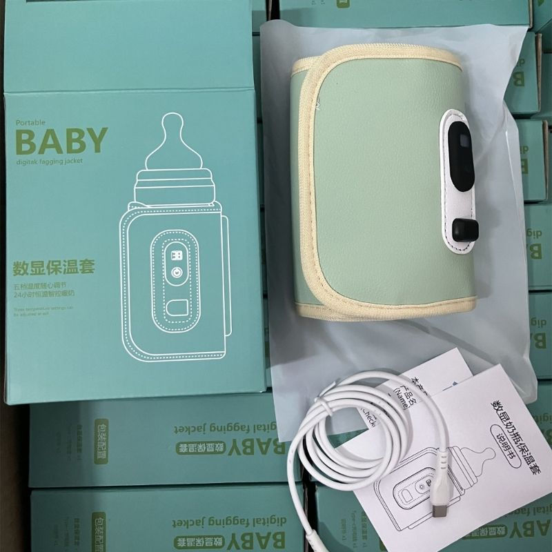 Thumbnail: Portable Baby Bottle Warmer with Insulated Cover for Travel & Formula Feeding