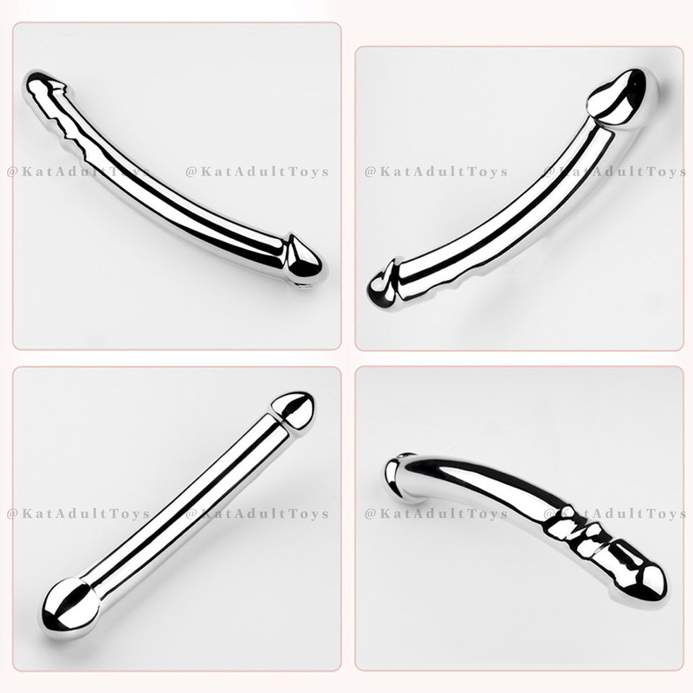 Thumbnail: DILDO MINI 2 ĐẦU KIM LOẠI