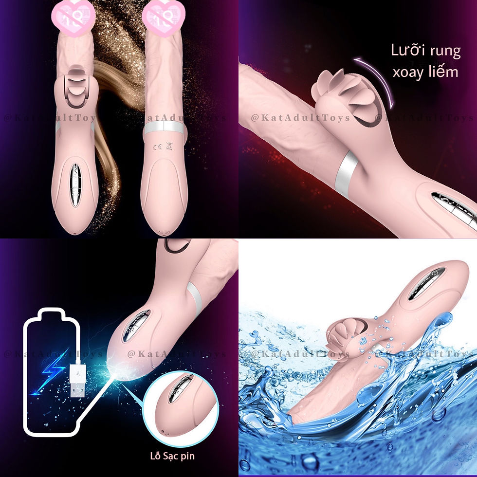 Hình thu nhỏ: DƯƠNG VẬT RUNG THỤT LƯỠI XOAY TẠO NHIỆT EVO MARC