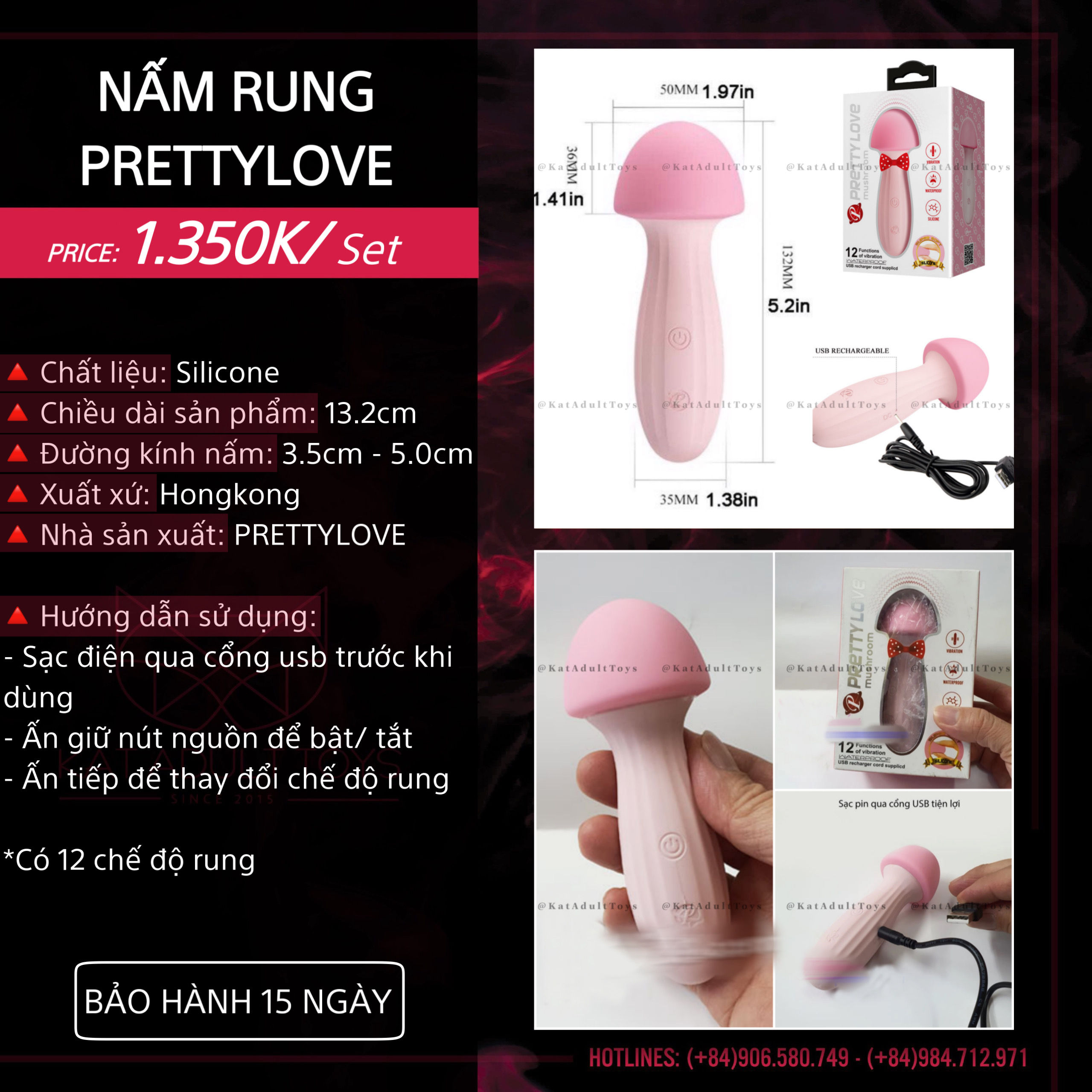 NẤM RUNG PRETTYLOVE