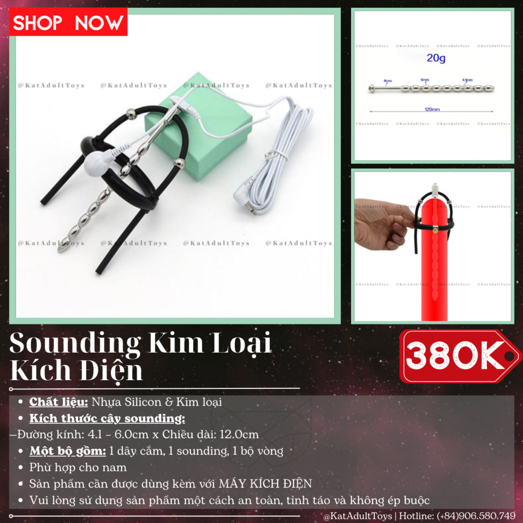 SOUNDING KIM LOẠI KÍCH ĐIỆN