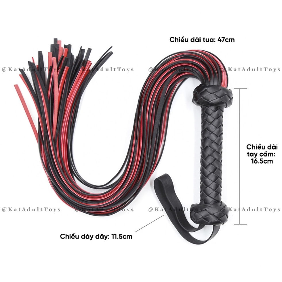 Hình thu nhỏ: FLOGGER DA ĐEN ĐỎ