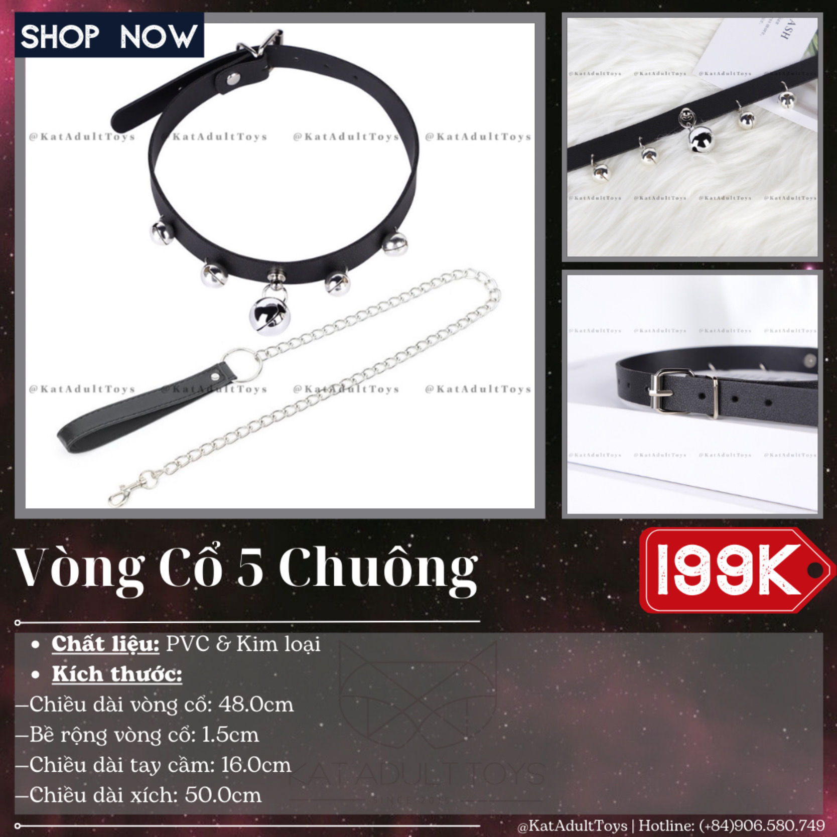 VÒNG CỔ 5 CHUÔNG