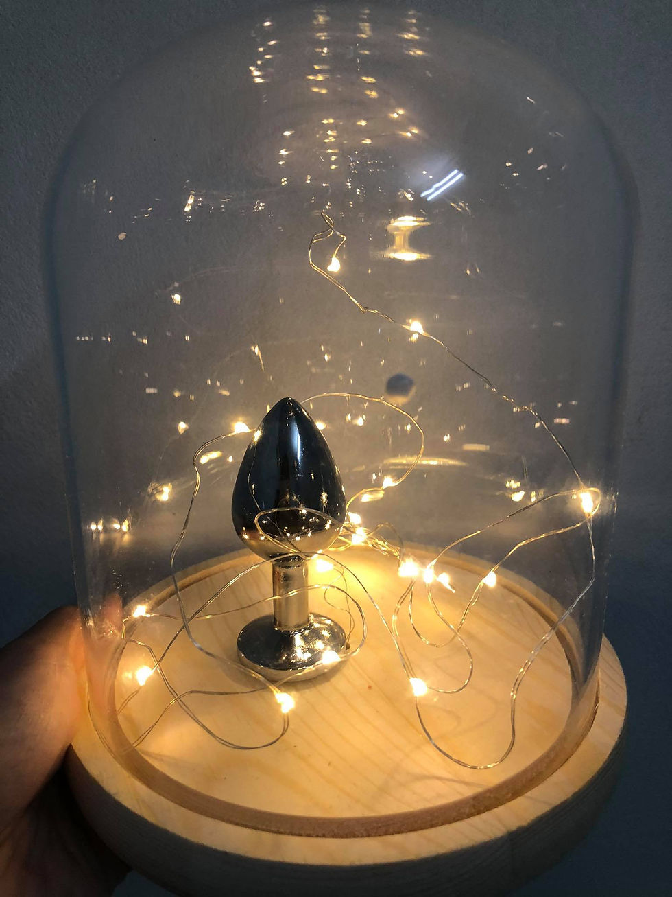 Hình thu nhỏ: BUTTPLUG KIM LOẠI CHUÔI TRÒN