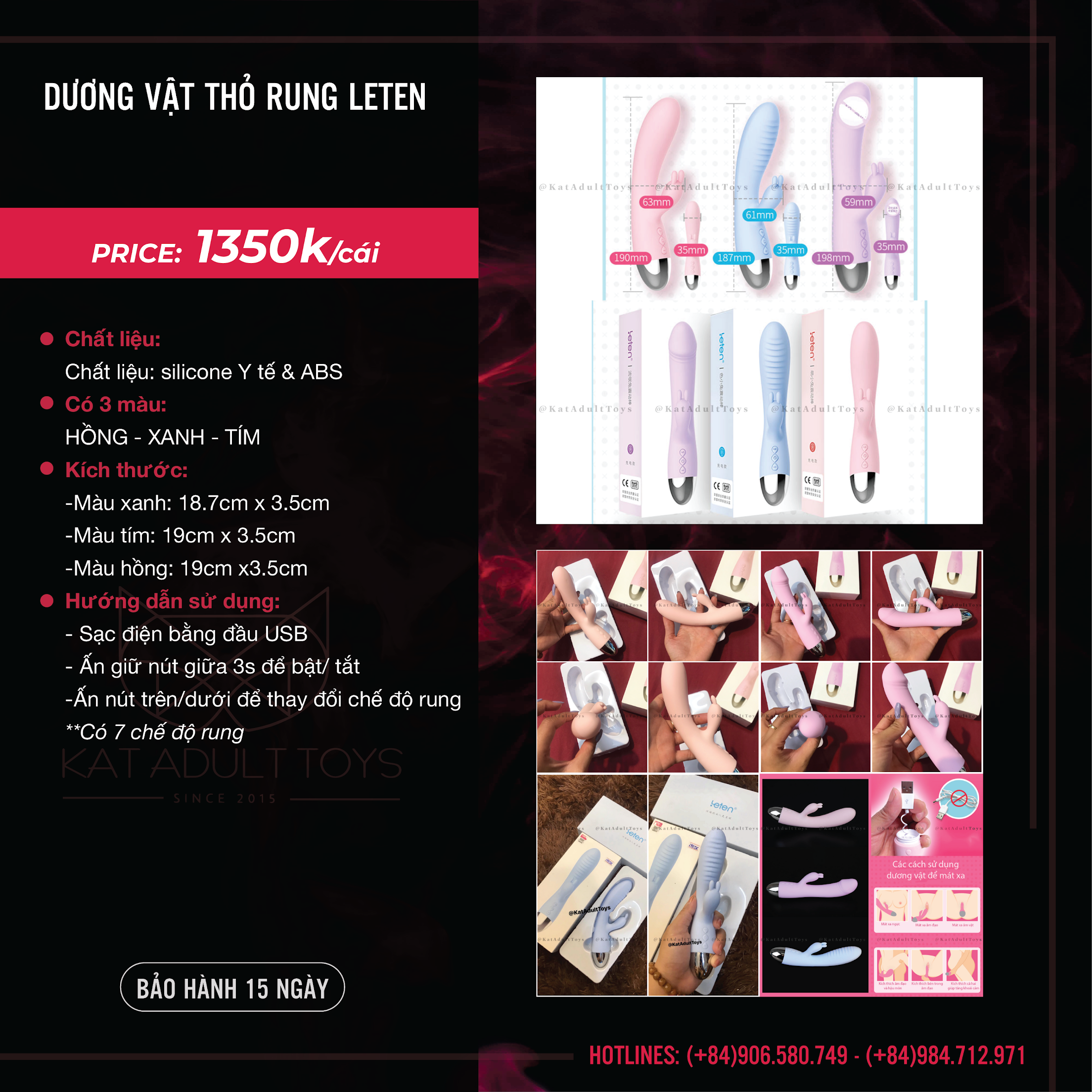 DƯƠNG VẬT THỎ RUNG LETEN