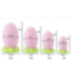 Hình thu nhỏ: BUTT PLUG SILICONE TRỨNG RUNG HỒNG 