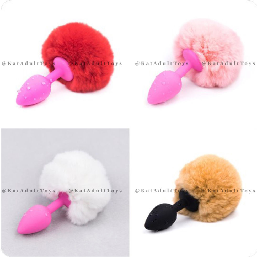 Hình thu nhỏ: ĐUÔI THỎ SILICONE
