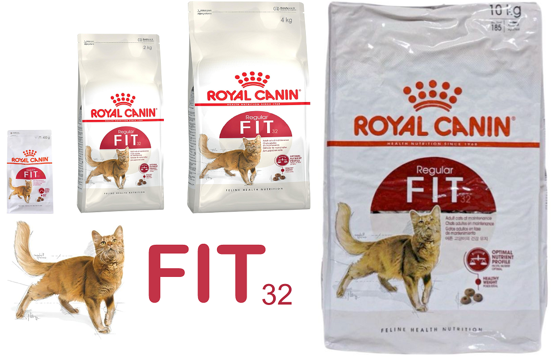 Royal Canin Fit 32 Cat Dry Food 400g/2kg/4kg/10kg