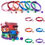 Thumbnail: Pet Collar With Bell - Paw Prints & Glitter