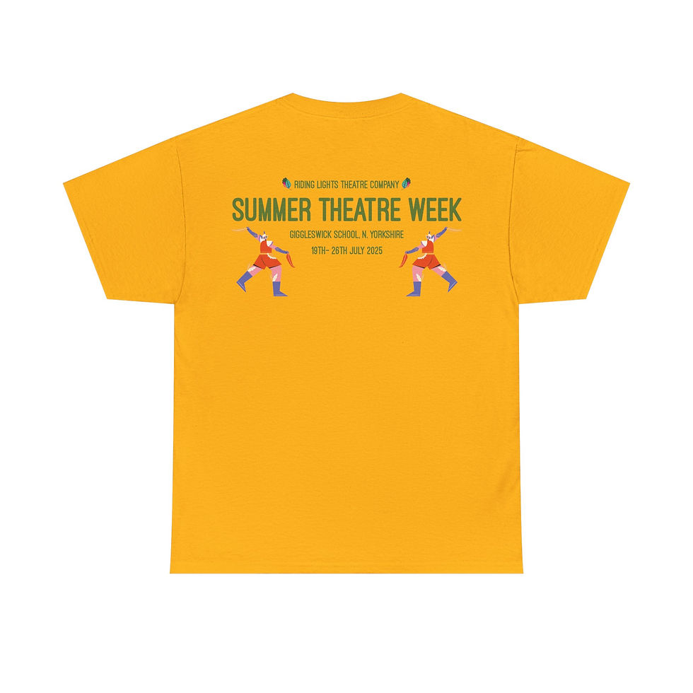 Thumbnail: Limited Edition Summer Theatre Week 2025 T Shirt (Yellow and Green)