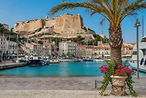 Luxury Yacht Charter – Impressions across the harbor of Bonifacio.