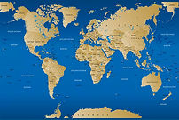 World Map for Luxury Yacht Charters.