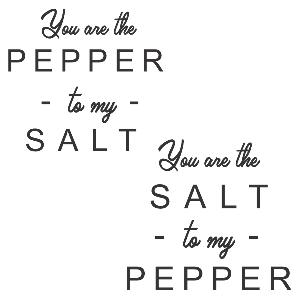 Pepper Salt