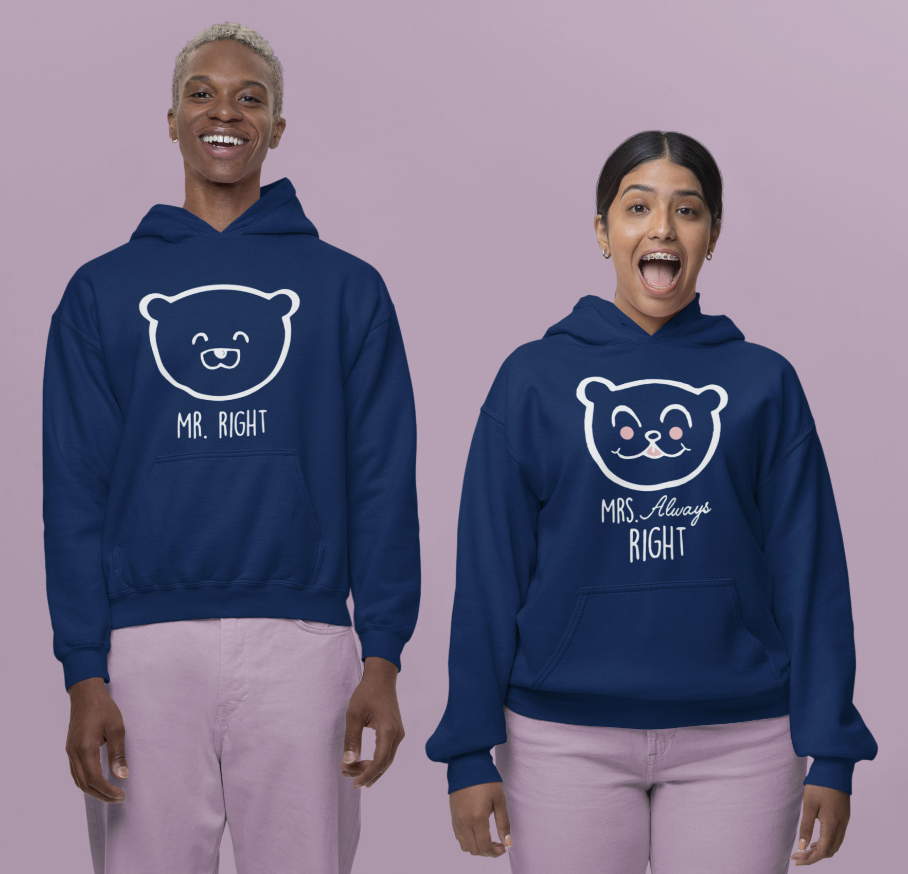 Couple hoodie customized Hoodie matching hoodie for unique designs quotes for printing ideas cute & funny
