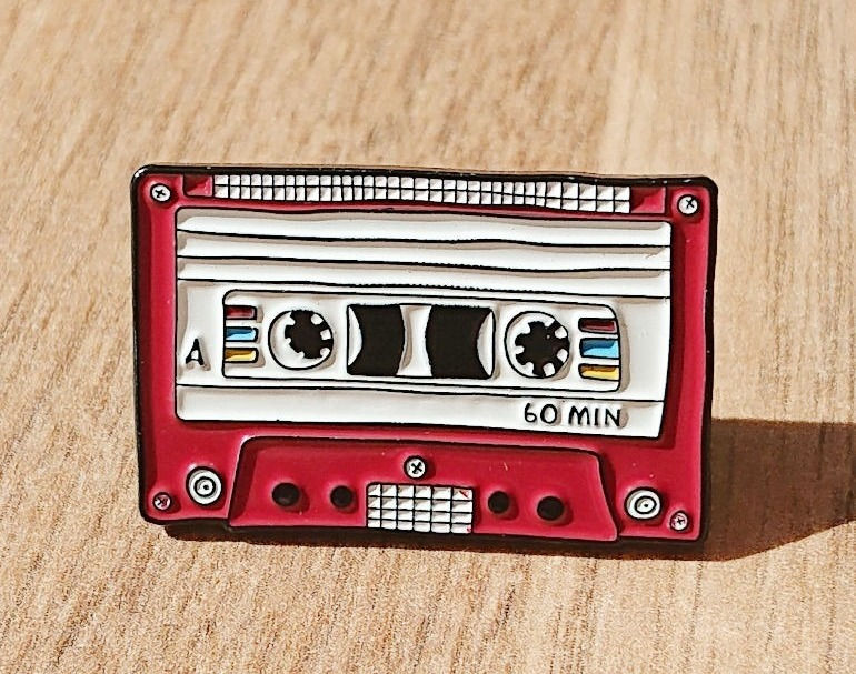 Enamel pins for denim jackets