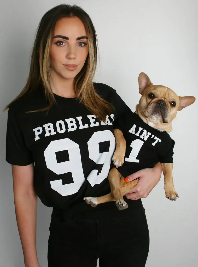 Pet printed t-shirts with cute & catchy slogans Tee Dog Cat Dogs Cats puppy puppies tshirt India high quality soft Customize