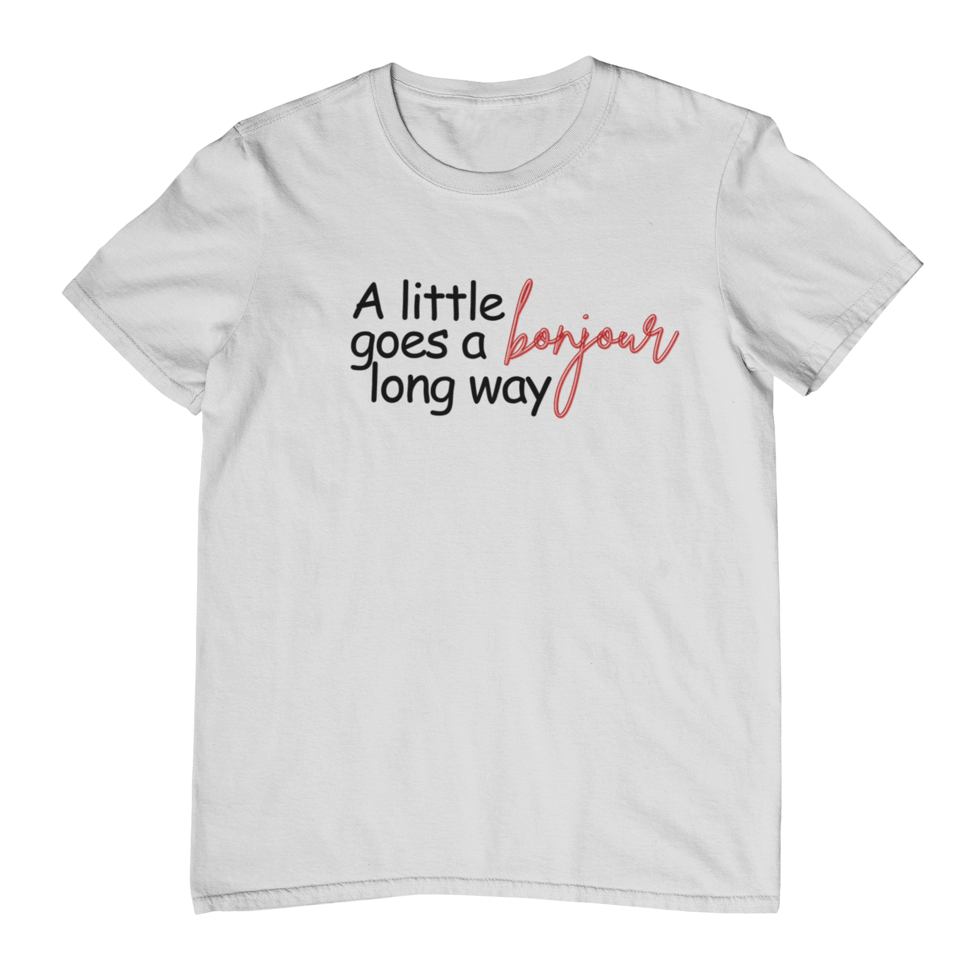 Gen Z trendy graphic tees with slogans Cool slogan t-shirts that pass a message emily in paris netflix series