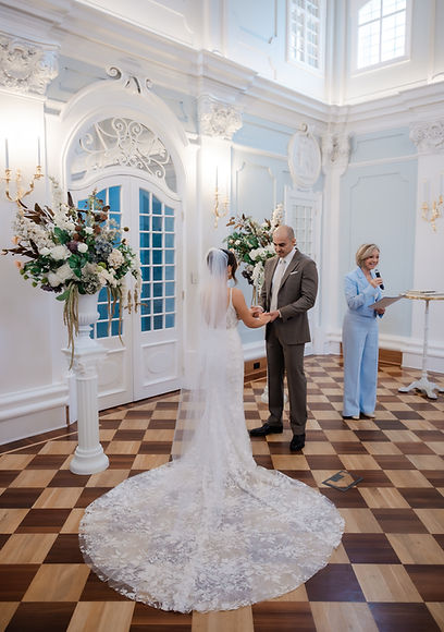 Wedding ceremonies at North Adelaide Baroque Hall