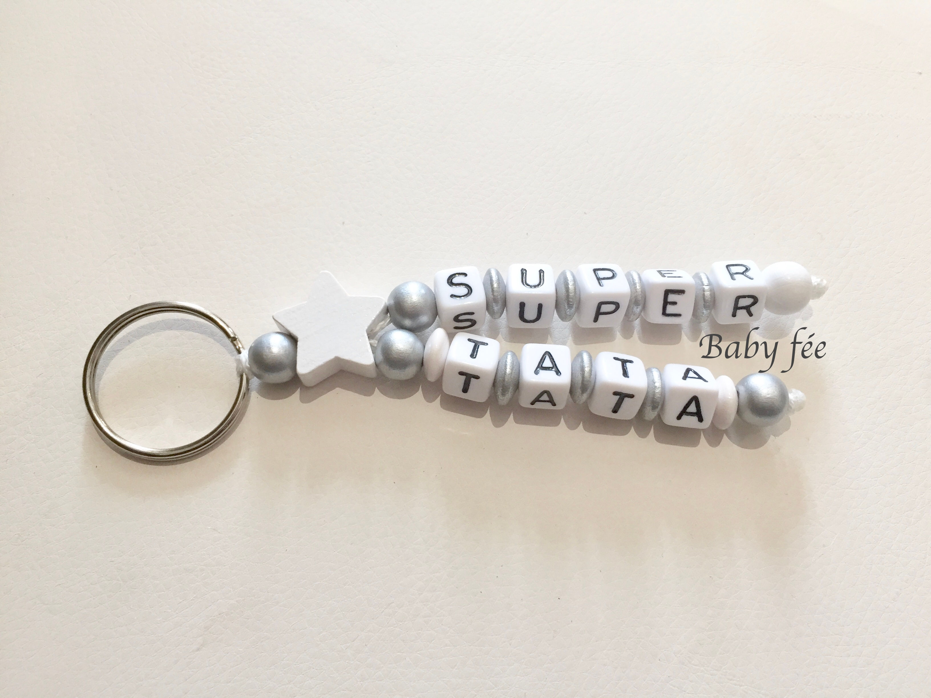 Porte-clefs Super tata