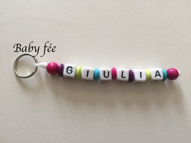 Miniature : Porte-clefs personnalisé 1 prénom