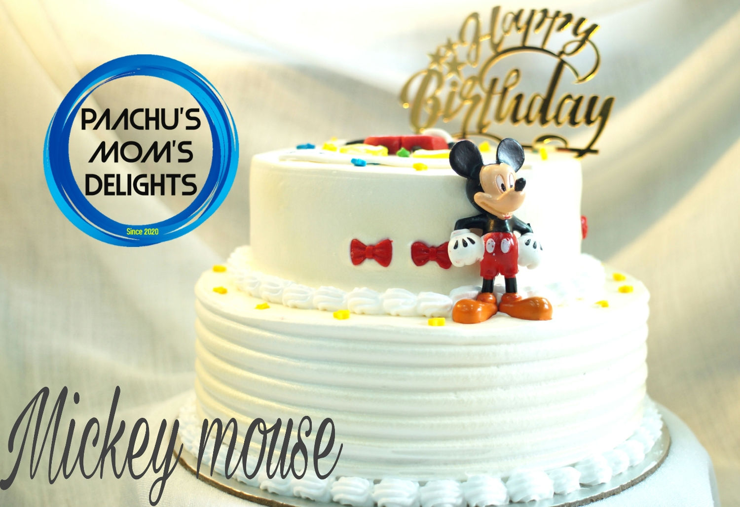 Mickey mouse cake