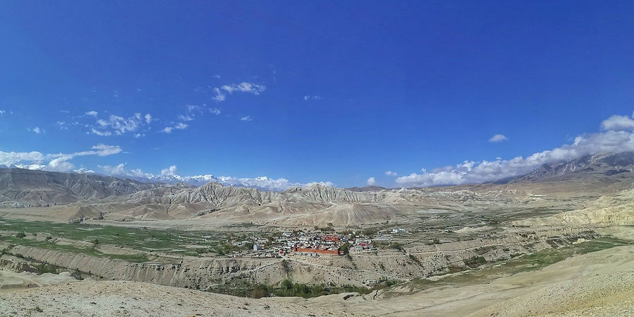 Lo manthang the capital of mustang kingdom