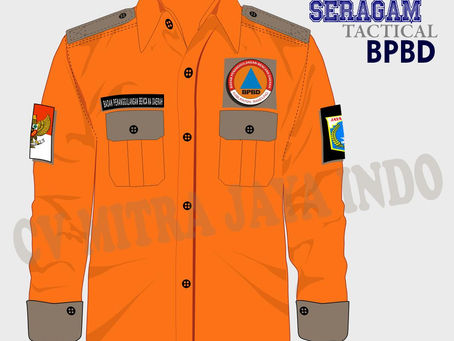 baju dinas | kemeja BPBD