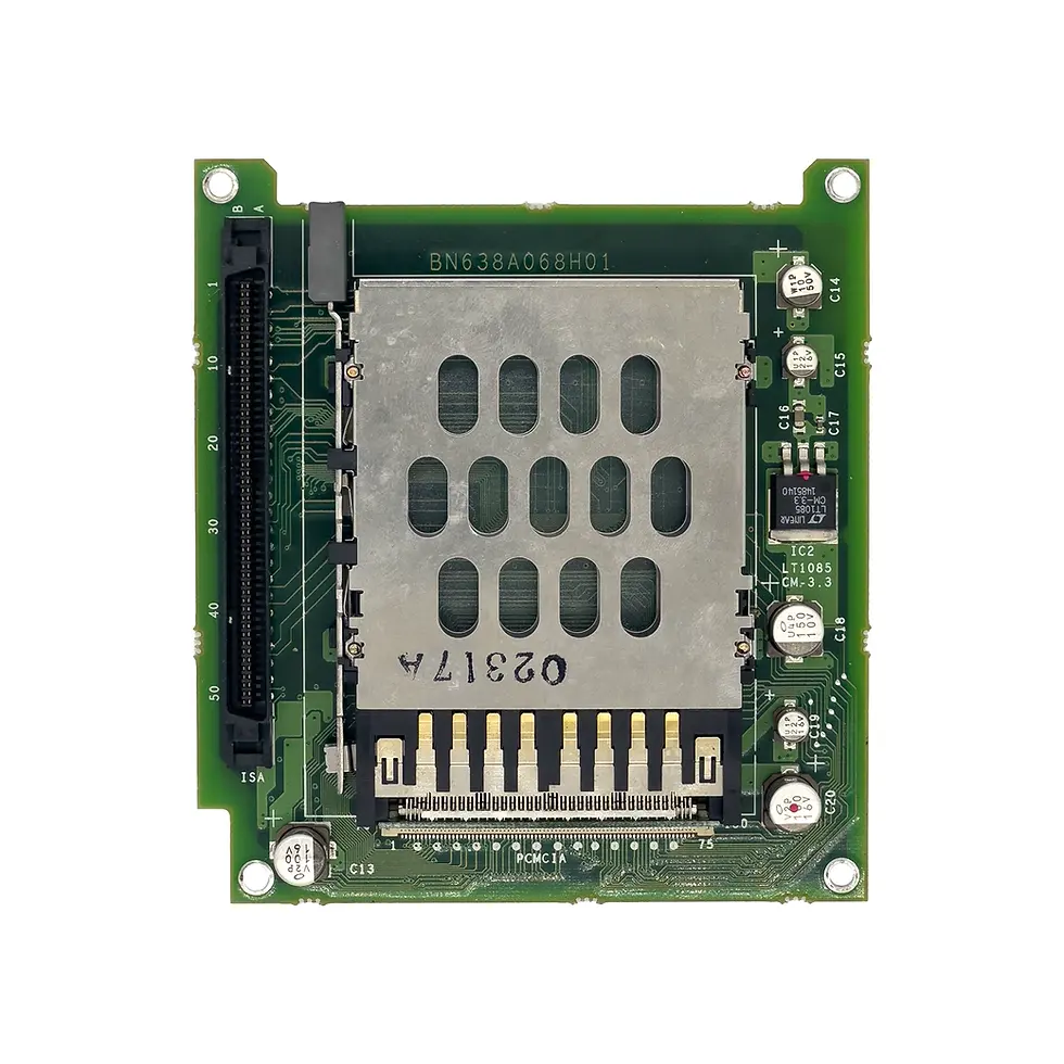 Küçük resim: HR841C Mitsubishi M60 Ethernet Kartı arkadan görünüm