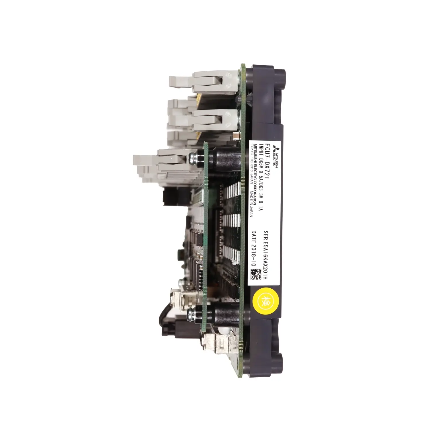 Mitsubishi M70 IO Kartı etiket görünüş