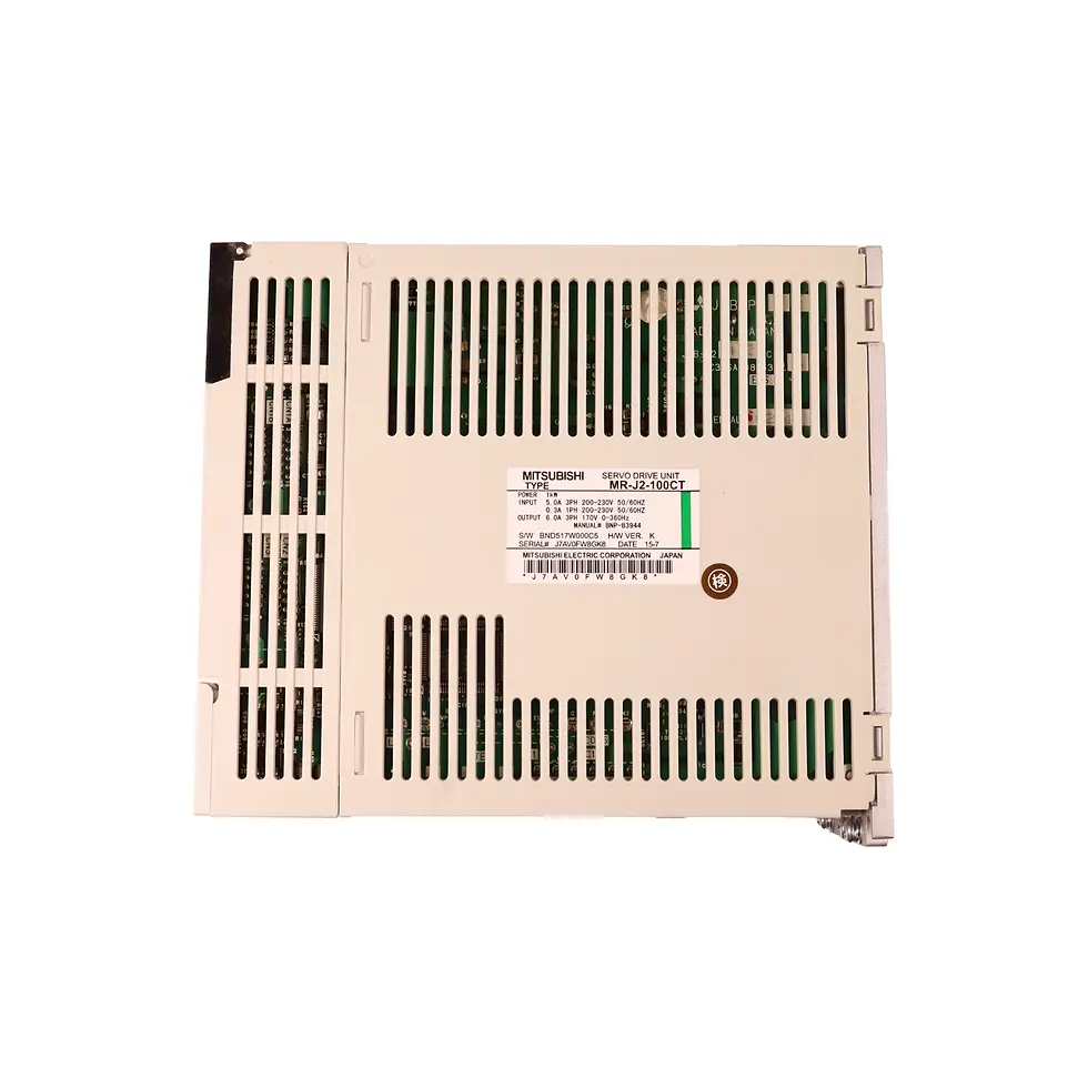 Küçük resim: Mitsubishi Servo Sürücü etiket görünüm