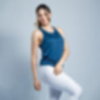 Thumbnail: TURQUOISE BLUE SKELETON BLOUSE