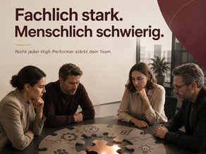 Die High-Performer-Falle im Recruiting: Wenn Spitzenleistung Deine Unternehmenskultur zerlegt