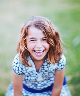 Little Girl With Myopia.  Click To Learn About Myopia Management.
