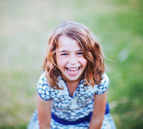 Happy Little Girl