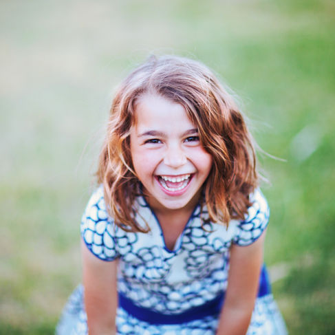 Happy Little Girl