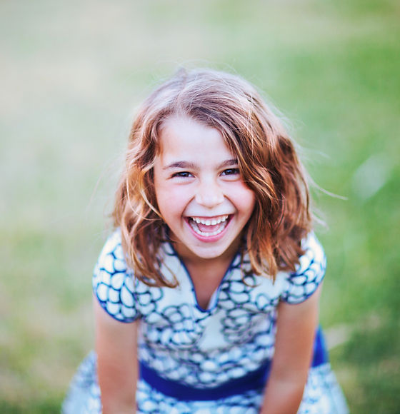 Šťastný Little Girl
