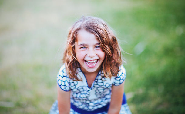 Happy Little Girl