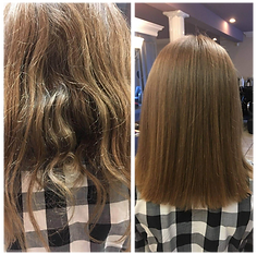 smoothing keratin hair treatment