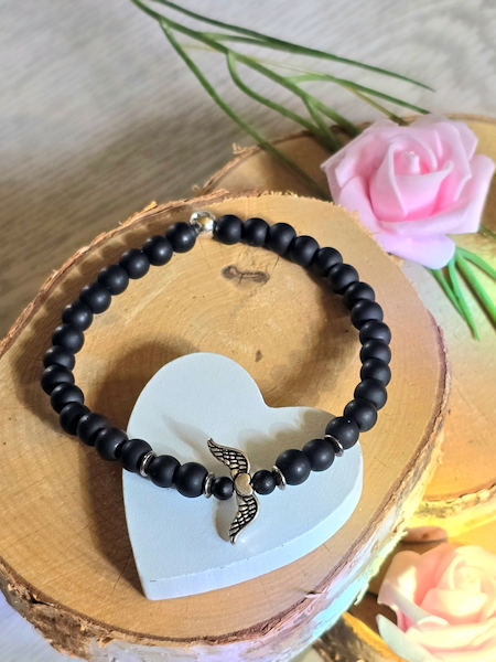 Armband - elastisch - Acrylperlen