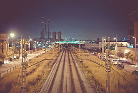 Railway at Night