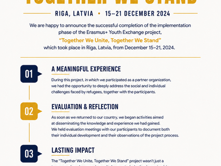 We Continue Our Work Following the Erasmus+ Project in Latvia