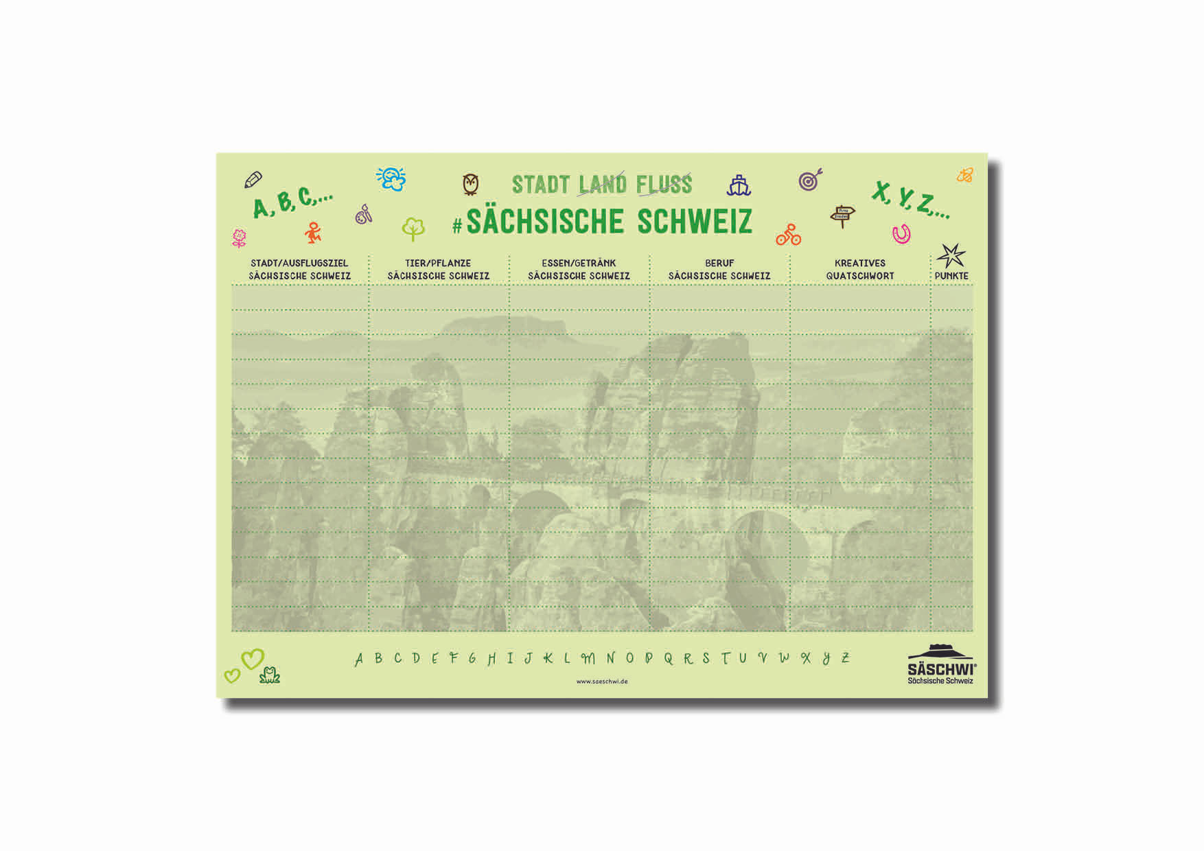 Stadt-Land-Fluss-Sächsische Schweiz