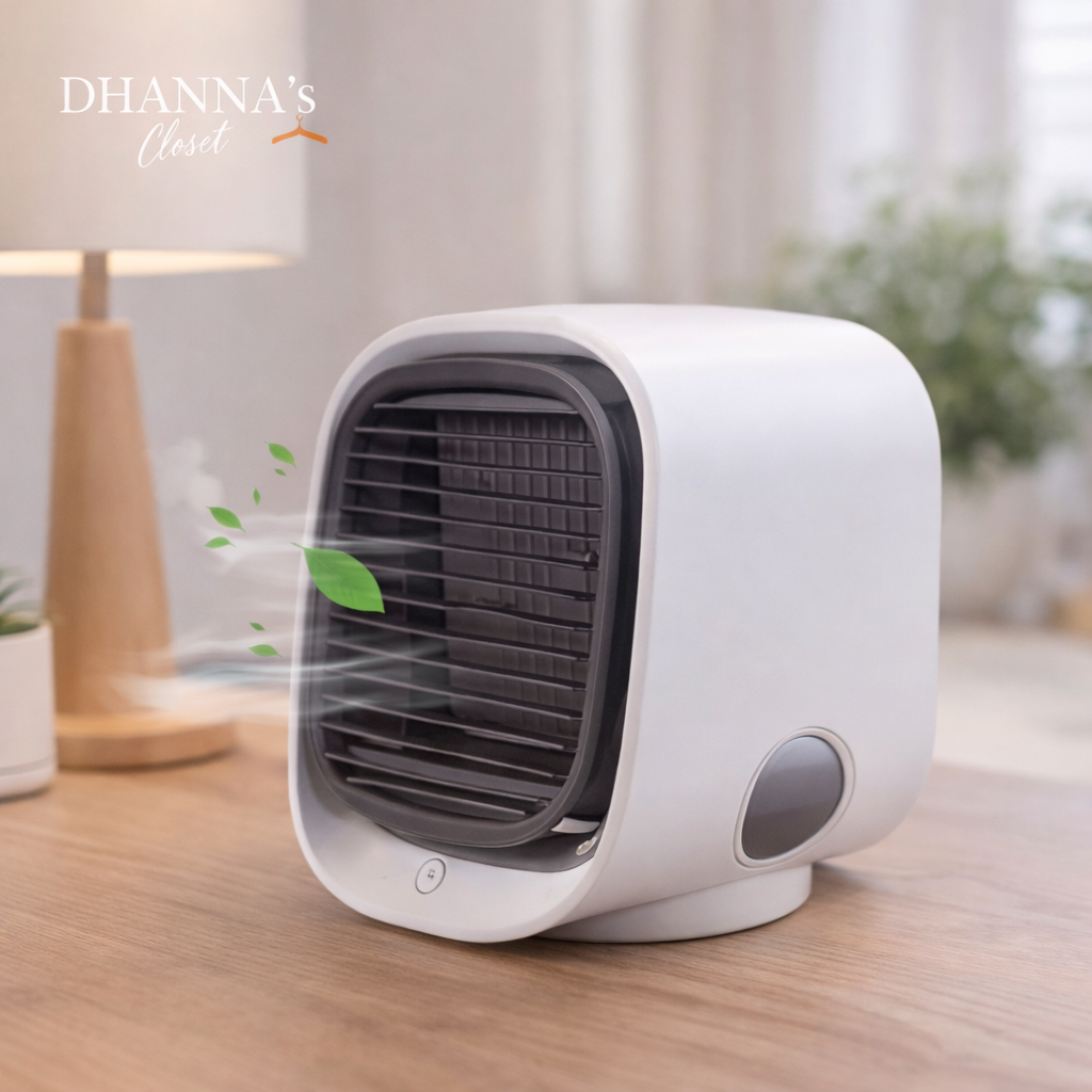 Mini climatiseur portatif – 3 vitesses ajustables