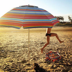 Guarda sol guloso!