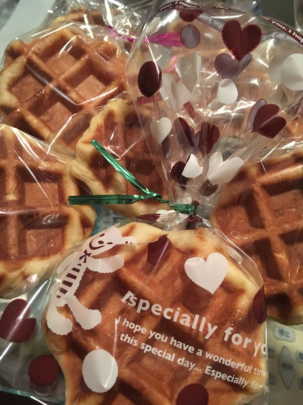 ♪内定者手作りワッフル♪