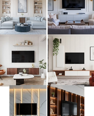 تصميم شاشات تليفزيون