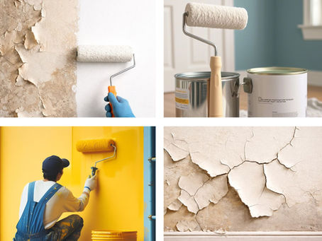 طرق إصلاح عيوب الدهان