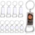 sublimation keyring/bottle opener 